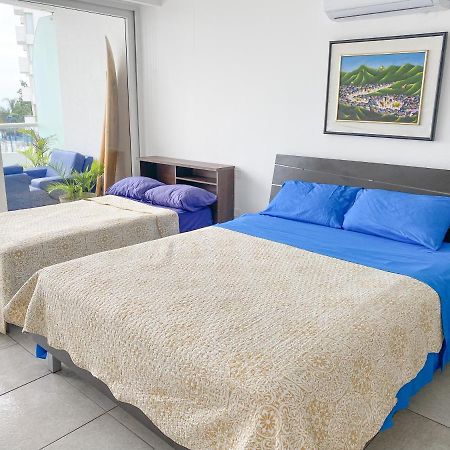 M3 Lujoso Y Comodo Departamento Con Playa 2 Piscinas Cancha De Tenis Jacuzzi Seguridad 24 Horas 만타 외부 사진