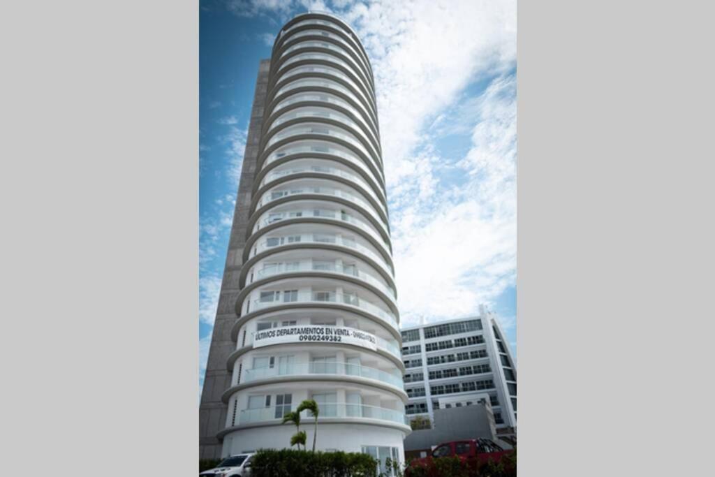 M3 Lujoso Y Comodo Departamento Con Playa 2 Piscinas Cancha De Tenis Jacuzzi Seguridad 24 Horas 만타 외부 사진