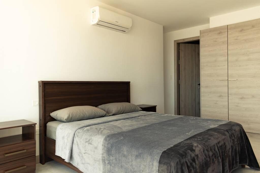 M3 Lujoso Y Comodo Departamento Con Playa 2 Piscinas Cancha De Tenis Jacuzzi Seguridad 24 Horas 만타 외부 사진
